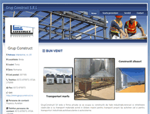 Tablet Screenshot of grupconstruct.ro